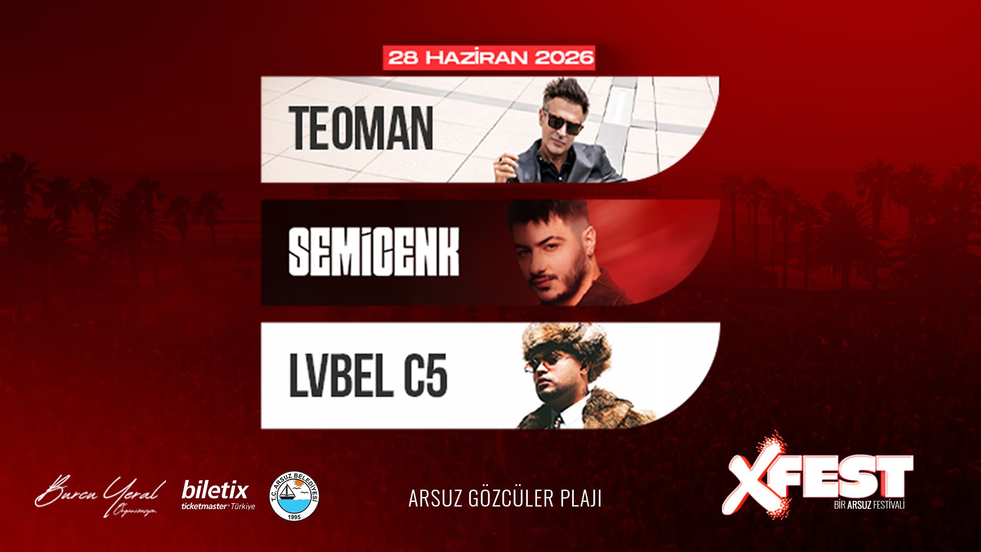 XFEST Arsuz - 2.Gün - Teoman - Semicenk - Lvbel C5 thumbnail